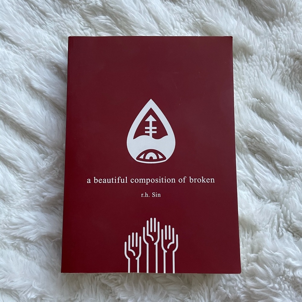 a beautiful composition of broken by r.h. Sin